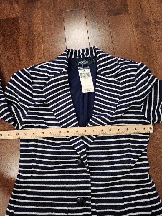 Ralph Lauren women's striped blazer in size small - Picture 8 of 9